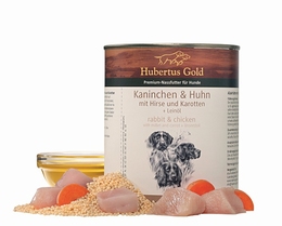 Hubertus Gold Menu Kaninchen & Huhn 800 Gr