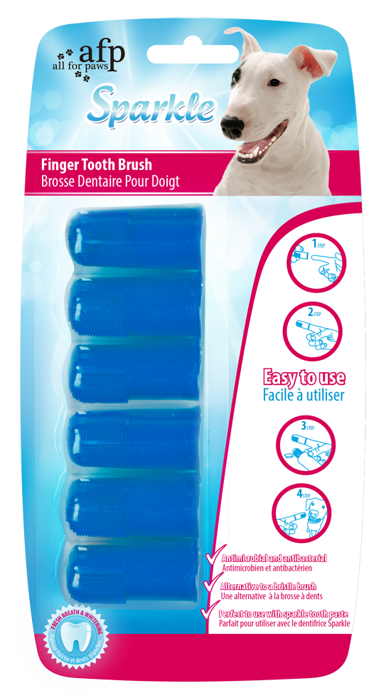 Sparkle Finger Brush 6 Pack