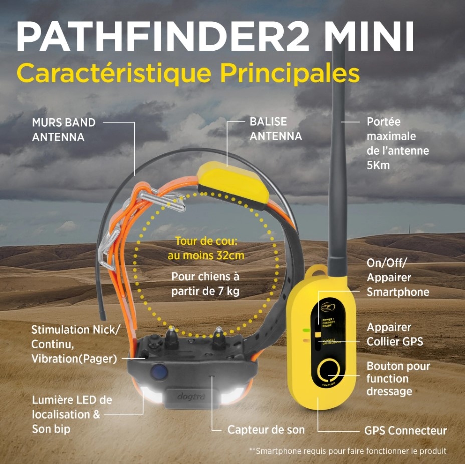 Dogtra Pathfinder 2 MINI GPS systeem