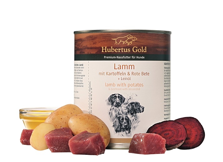 Hubertus Gold Menu Lamm & Kartoffel Blik 800 Gr