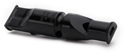 Acme 640 Combinatiefluit + fluitkoord - Zwart