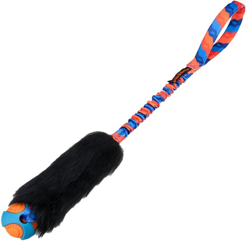 Tug-e-Nuff Wondabaa POWERBALL Sheepskin Bungee - Oranje