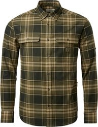 Chevalier® Heron Flannel Shirt Men Evergreen Checked