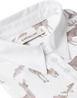 Chevalier® Leslie Half Placket Jersey Shirt - Oh Deer-2