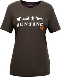 Hubertus Dames T-Shirt "Hunting Life"