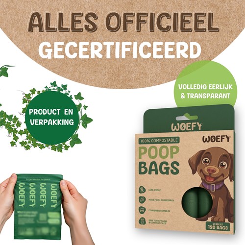 Woefy Poepzakjes 8 rolletjes-3