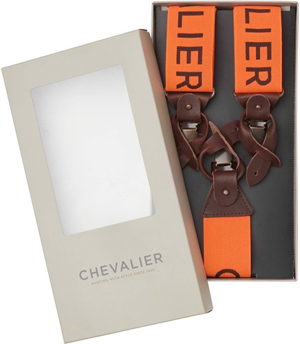 Chevalier® Suspenders / Bretels High Vis Orange-2