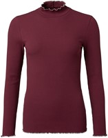 Chevalier® Kelly Longsleeve Top Wine Red
