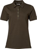 Chevalier® Gwyn Polo Shirt Leather Brown - Women