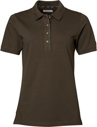 Chevalier® Gwyn Polo Shirt Leather Brown - Women