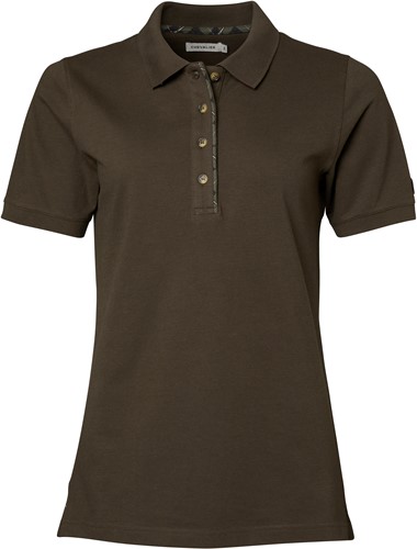 Chevalier® Gwyn Polo Shirt Leather Brown - Women