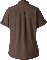 Pinewood® Safari Shirt Women Dark Olive-2
