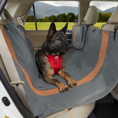 Kurgo® beschermdeken autobank kleed Wander Hammock Charocal