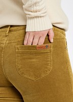 Dubarry® Honeysuckle Harvest Gold Fluweelzachte Ribcord stretch-2