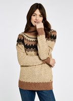 Dubarry® Devlin Fair Isle Coltrui - Oat Multi-2