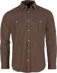 Pinewood® Insect safe Poplin Shirt Men - Dark Olive