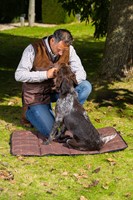 Baleno® Dog Blanket Tweedprint Extra Large 104 x 68 Brown Check-3