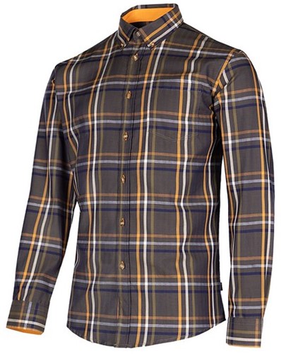 Baleno® Berkley Dark Green Checked Shirt Men - Maat 3XL