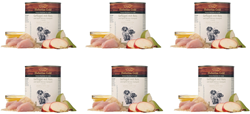 6 PACK: Hubertus Gold Menu Geflugel & Reiss 800 Gr