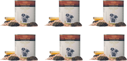 6 PACK: Hubertus Gold Menu Rund & Groene Pens 800 Gr