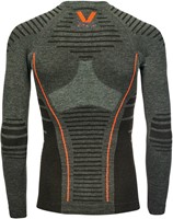 X JAGD Heren Stretch Thermo onderhemd  Merinowol en Lyocell-2