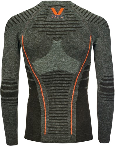 X JAGD Heren Stretch Thermo onderhemd  Merinowol en Lyocell-2