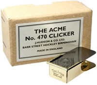 Acme 470 Polisched Brass Clicker Perfect voor clicken op afstand-2