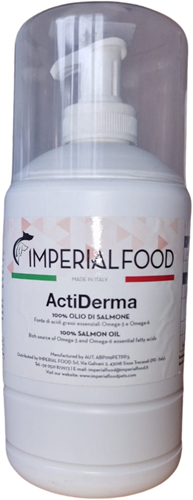 Acti Derma Zalmolie 500 ML 100% Noorse Zalm