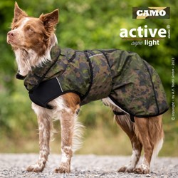 Active Cape Elastic Light CAMOUFLAGE Fleece voering