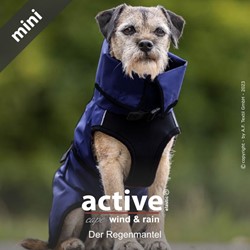 Active Cape WIND & RAIN Elastic Dark Blue MINI