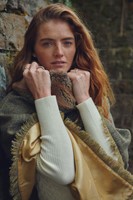 Dubarry® Silverflir Tweed Poncho - Thistle-3