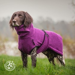 Dryup® Cape BILBERRY (Purple) Hondenbadjas