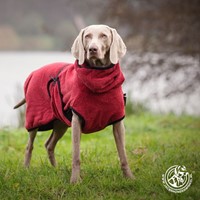 Dryup® Cape BORDEAUX Hondenbadjas-3