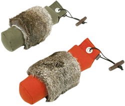 Dummy canvas met deel konijnenvacht