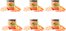 6 PACK: Bockjagd Fazant & Haan met wortel en appel