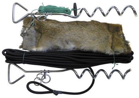 Spring Dummy Konijn / Bolting Rabbit (met Quick Release)