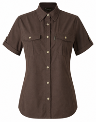 Pinewood® Safari Shirt Women Dark Olive