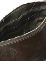 Chevalier® Leather Toilet Bag Leather Brown-2