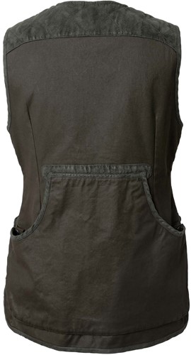 Chevalier® Vintage Dogsport Vest Women Leather Brown-2