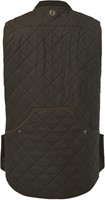 Chevalier® Vintage Shooting Vest Men Leather Brown-2