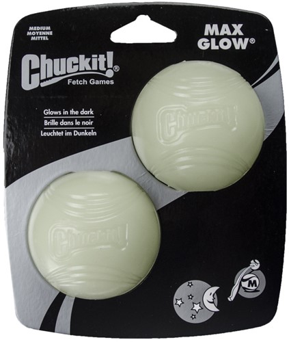 Chuckit! Max Glow (2St) Medium ø 6,5 cm