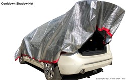 Cooldown Shadow blanket Silver Beschikbaar in 2 maten
