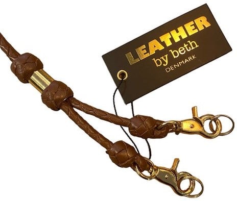 Leather By Beth Lanyard MG Double Cognac-3