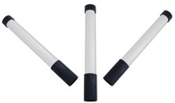 Dirigeerpaaltjes Wit set 3 stuks