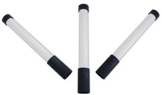 Dirigeerpaaltjes Wit set 3 stuks