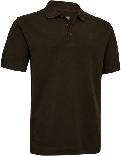 Deerhunter® Griffin Polo Shirt - Otter brown