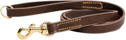 Handgemaakte leren riem 125cm