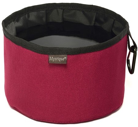 Reis Drink & Voer bakje - Bordeaux Rood