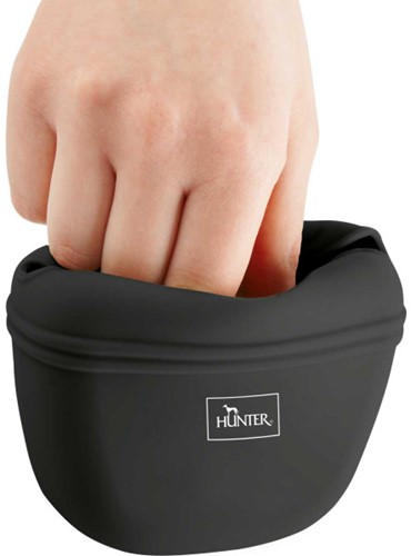 Hunter® Sillikon Treatbag Large Rood & Antraciet Grijs-3