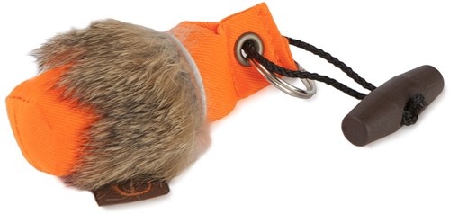 Dummy Sleutelhangers met Konijnenvel - Oranje